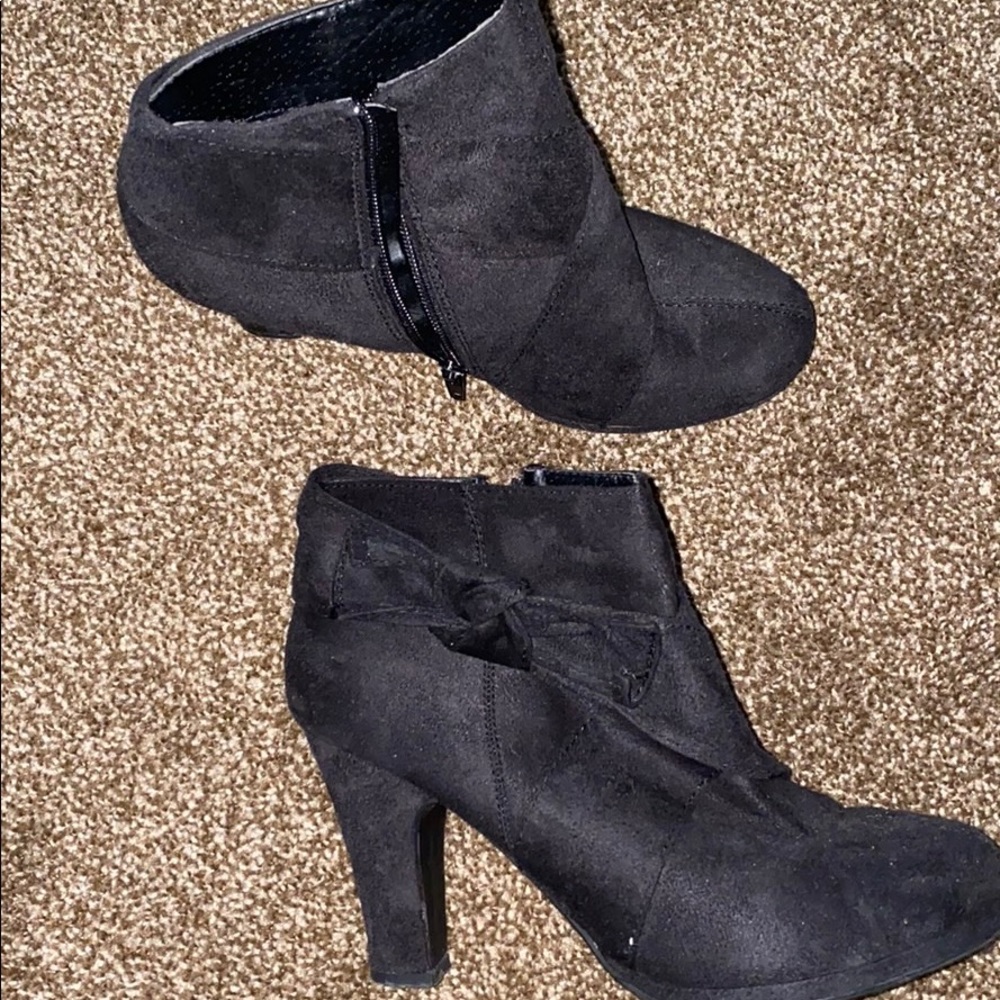 Black booties